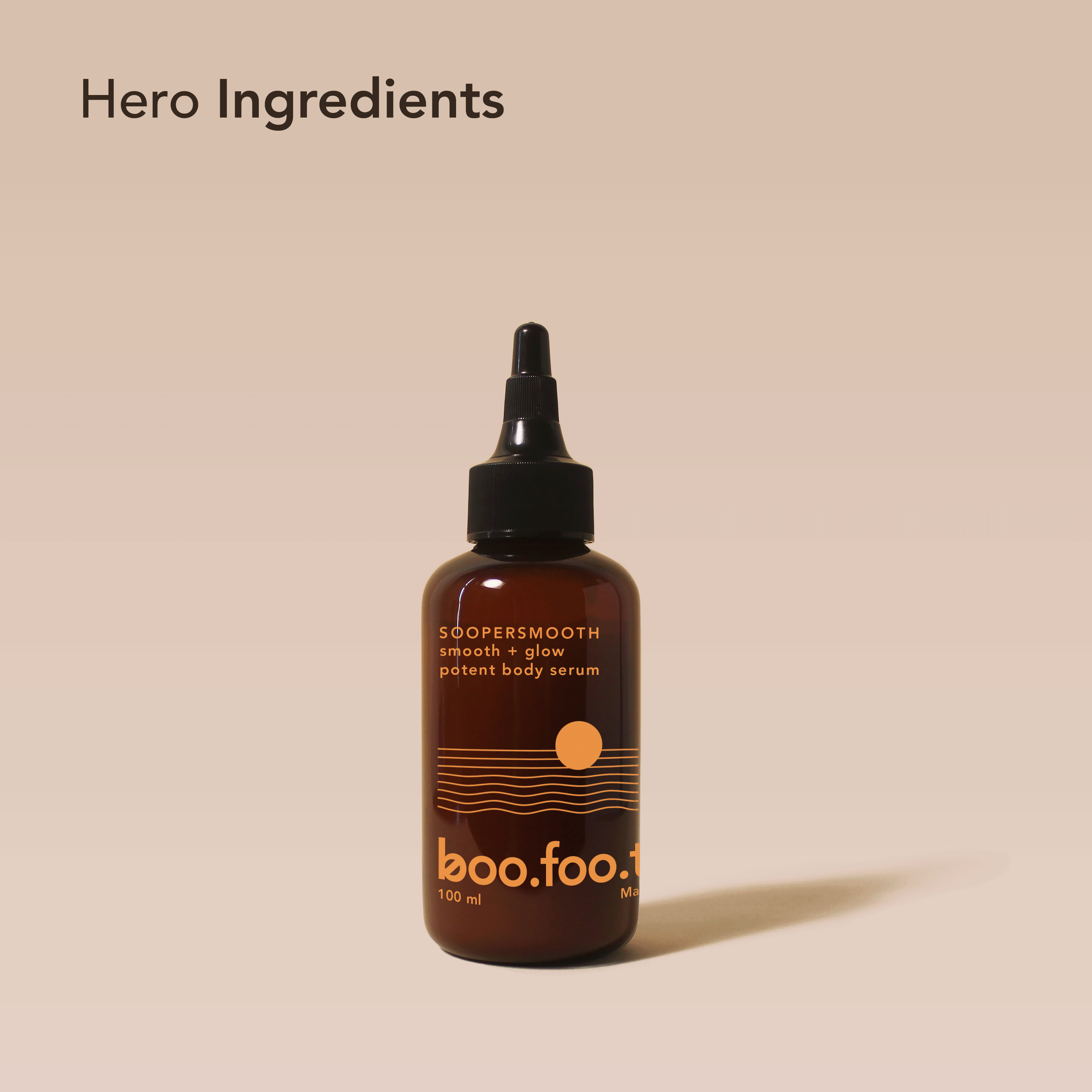 Key ingredients in Boofootel body serum