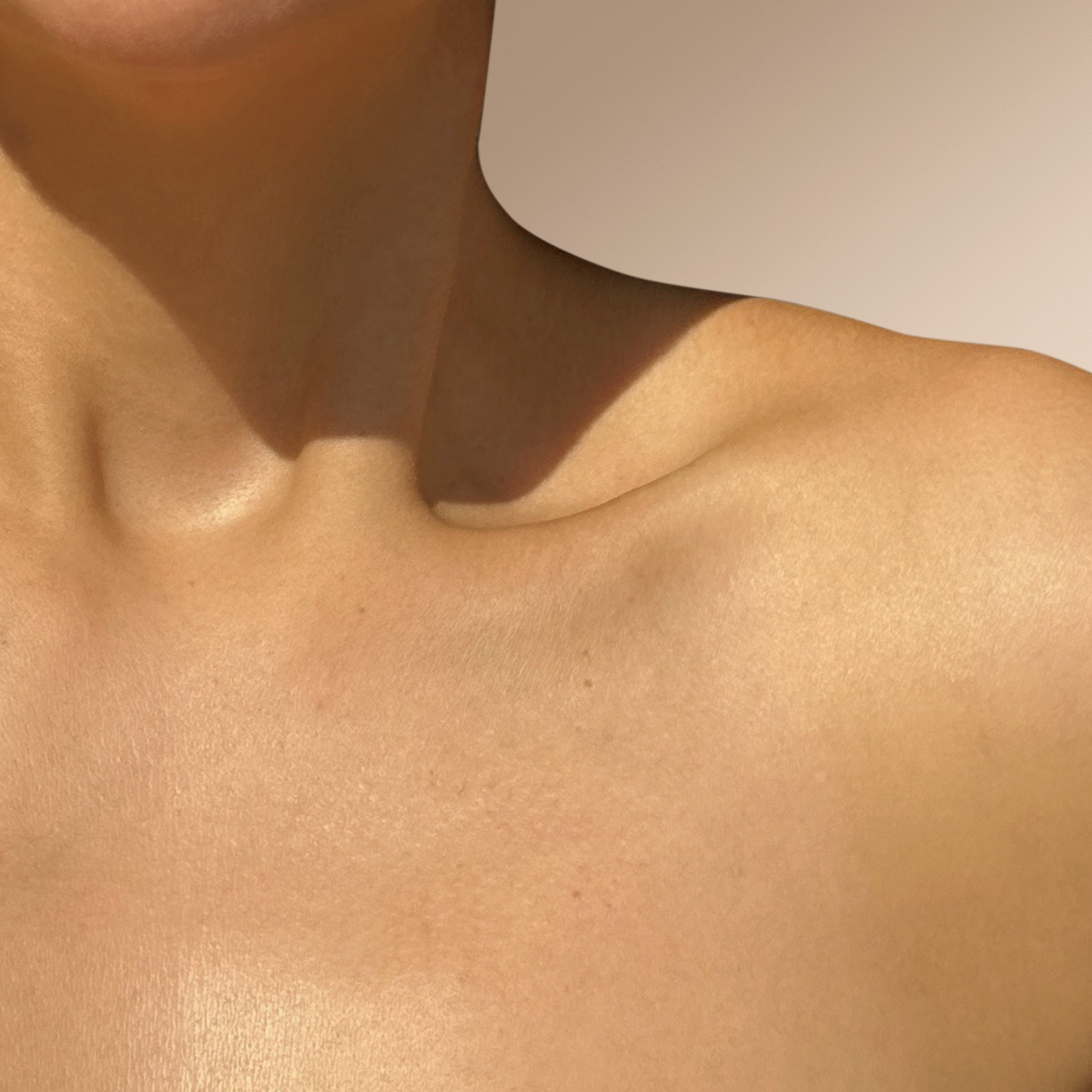 Glowing body skin