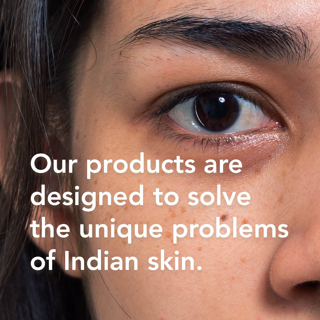 Boofootel is designed for Indian skin and solves dark spots and pigmentation