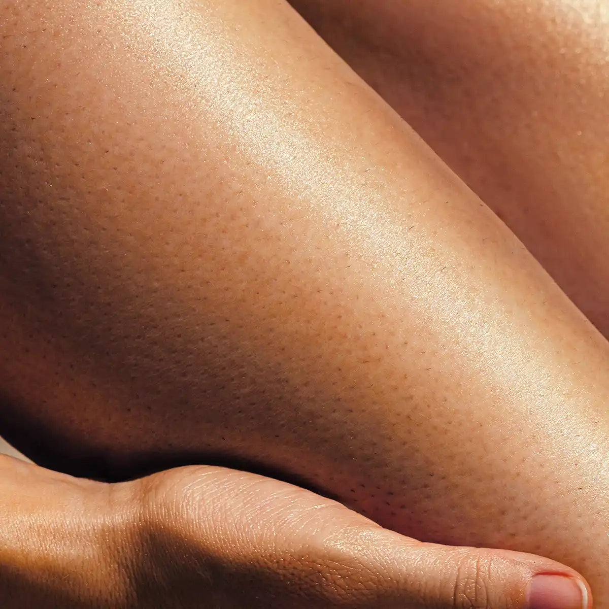 Ingrown hair and bumps on Indian skin. Boofootel Soopersmooth body serum with Glycolic Acid, Lactic Acid, Niacinamide and Vitamin C helps unclog trapped hairs, smooth texture and fade dark marks.